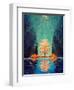 Mirrored Magic Tree-Valery Rybakow-Framed Art Print