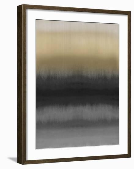 Mirrored Metal - Dark-Chloe Larsen-Framed Giclee Print