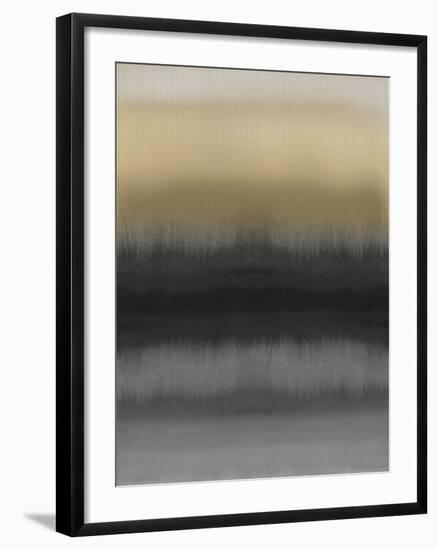 Mirrored Metal - Dark-Chloe Larsen-Framed Giclee Print
