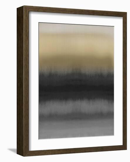Mirrored Metal - Dark-Chloe Larsen-Framed Giclee Print