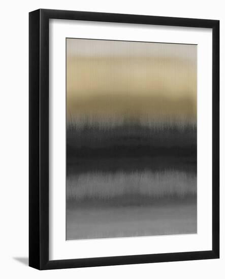 Mirrored Metal - Dark-Chloe Larsen-Framed Giclee Print