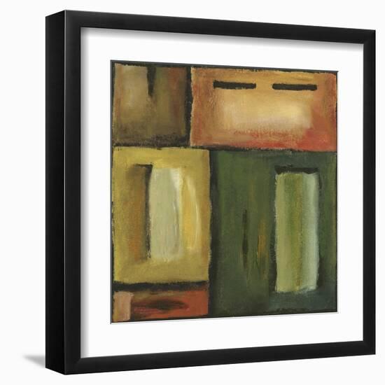 Mirrored Reflections IV-null-Framed Art Print