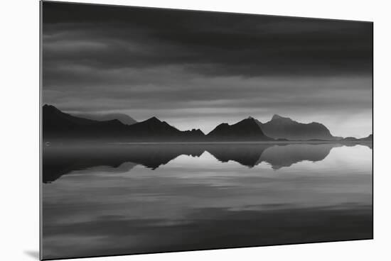 Mirrored Silver Sea-Andreas Stridsberg-Mounted Giclee Print