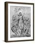 Mirth and her Companions by William Blake-William Blake-Framed Giclee Print