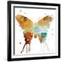 Mis Flores Butterfly II-Patricia Pinto-Framed Art Print