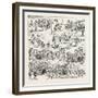 Misadventures in Mexico, 1888-null-Framed Giclee Print