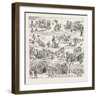 Misadventures in Mexico, 1888-null-Framed Giclee Print