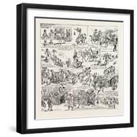 Misadventures in Mexico, 1888-null-Framed Giclee Print