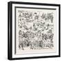 Misadventures in Mexico, 1888-null-Framed Giclee Print