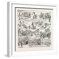 Misadventures in Mexico, 1888-null-Framed Giclee Print