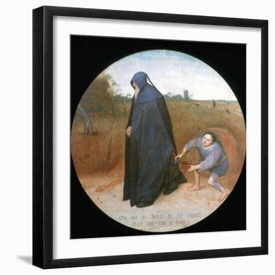 Misanthrope, 1568-Pieter Bruegel the Elder-Framed Giclee Print