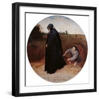 Misanthrope-Pieter Bruegel the Elder-Framed Giclee Print