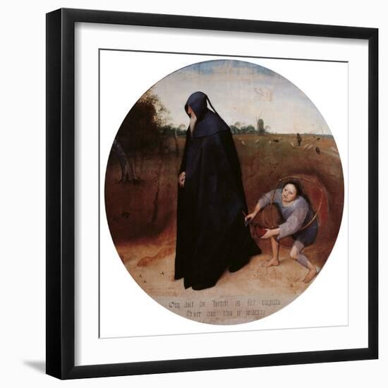 Misanthrope-Pieter Bruegel the Elder-Framed Giclee Print