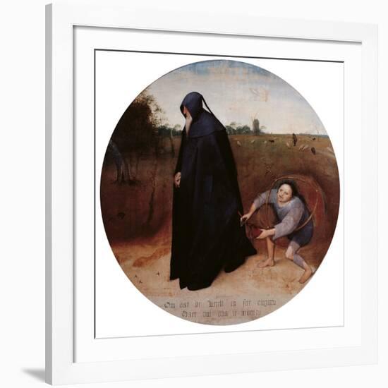 Misanthrope-Pieter Bruegel the Elder-Framed Giclee Print