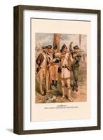 Miscellaneous Organizations, Continental Army-H.a. Ogden-Framed Art Print