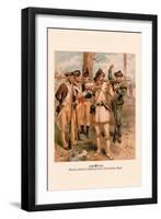 Miscellaneous Organizations, Continental Army-H.a. Ogden-Framed Art Print