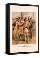 Miscellaneous Organizations, Continental Army-H.a. Ogden-Framed Stretched Canvas