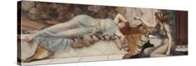 Mischief and Repose, 1895-John William Godward-Stretched Canvas