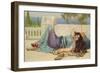 Mischief and Repose. 1909-John William Godward-Framed Giclee Print