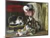 Mischief Makers-Henriette Ronner Knip-Mounted Giclee Print
