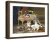 Mischief Makers-Leon Charles Huber-Framed Giclee Print