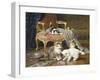 Mischief Makers-Leon Charles Huber-Framed Giclee Print