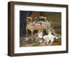 Mischief Makers-Leon Charles Huber-Framed Giclee Print