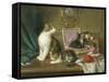 Mischief Makers-Louis Eugene Lambert-Framed Stretched Canvas