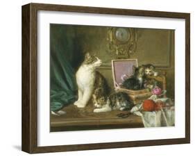 Mischief Makers-Louis Eugene Lambert-Framed Giclee Print