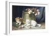 Mischief Makers-Leon Charles Huber-Framed Giclee Print