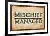 Mischief Managed Movie-null-Framed Art Print