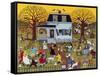 Mischief on Gallows Road-Sheila Lee-Framed Stretched Canvas