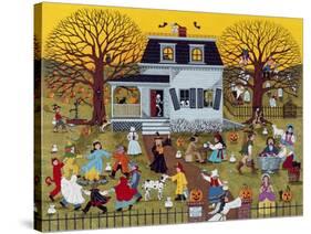 Mischief on Gallows Road-Sheila Lee-Stretched Canvas