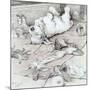 Mischievous Puppy-Cecil Aldin-Mounted Giclee Print