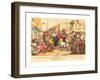 Miseries of London, Published 1807, Hand-Colored Etching, Rosenwald Collection-Thomas Rowlandson-Framed Giclee Print