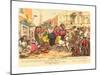 Miseries of London, Published 1807, Hand-Colored Etching, Rosenwald Collection-Thomas Rowlandson-Mounted Giclee Print