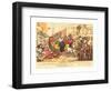 Miseries of London, Published 1807, Hand-Colored Etching, Rosenwald Collection-Thomas Rowlandson-Framed Giclee Print