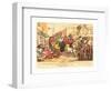 Miseries of London, Published 1807, Hand-Colored Etching, Rosenwald Collection-Thomas Rowlandson-Framed Giclee Print