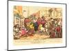 Miseries of London, Published 1807, Hand-Colored Etching, Rosenwald Collection-Thomas Rowlandson-Mounted Giclee Print