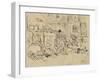 Misery at Home-Rodolphe Bresdin-Framed Giclee Print