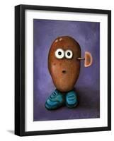 Misfit Potato 1-Leah Saulnier-Framed Giclee Print