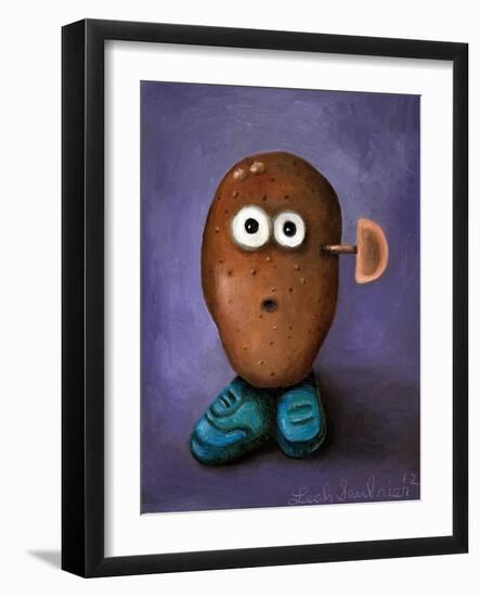 Misfit Potato 1-Leah Saulnier-Framed Giclee Print