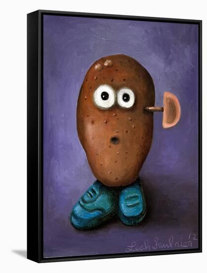 Misfit Potato 1-Leah Saulnier-Framed Stretched Canvas