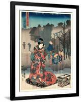 Mishima No Zu-Utagawa Toyokuni-Framed Giclee Print