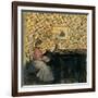 Misia at the Piano, 1895-96-Edouard Vuillard-Framed Giclee Print