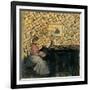 Misia at the Piano, 1895-96-Edouard Vuillard-Framed Giclee Print