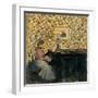 Misia at the Piano, 1895-96-Edouard Vuillard-Framed Giclee Print