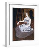 Misia Godebska-Natanson-Felix Edouard Vallotton-Framed Giclee Print