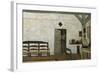 Misia in Villeneuve-Sur-Yonne-Edouard Vuillard-Framed Art Print