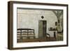 Misia in Villeneuve-Sur-Yonne-Edouard Vuillard-Framed Art Print